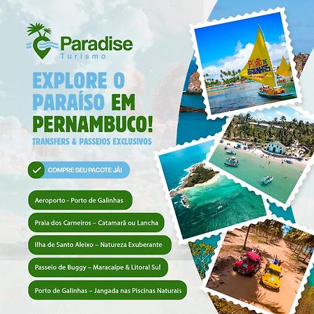 Flat Praia Dos Carneiros Eco Resort 26 Tamandaré 外观 照片